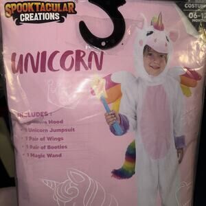 Spooktacular Creations Child Halloween Costume Unicorn 6-12 Months NEW
